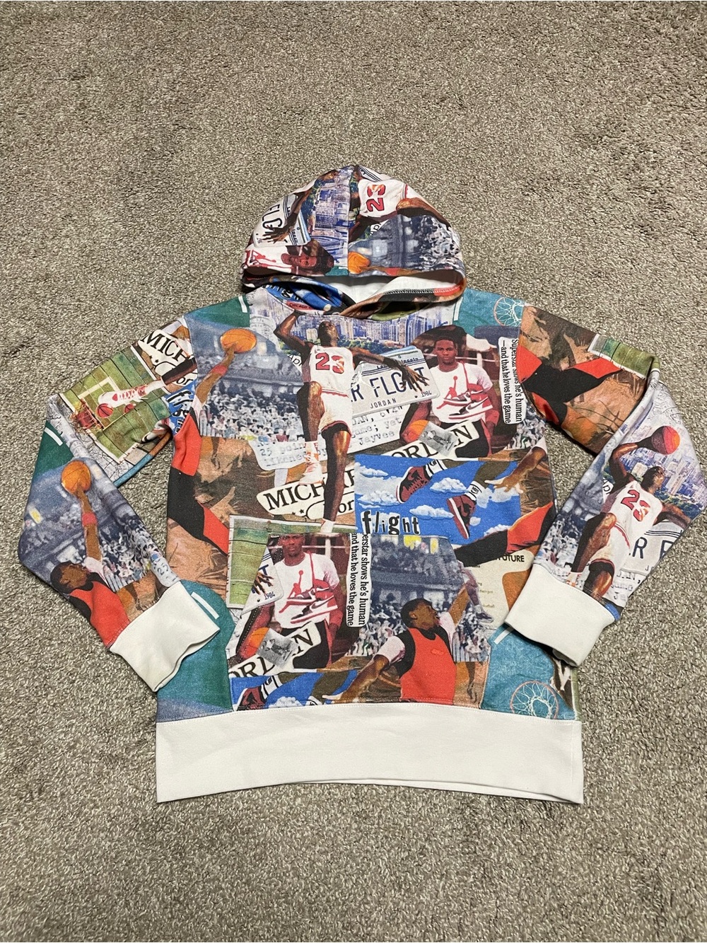 Jordan MJ Brooklyn Hoodie Boy’s Medium